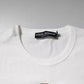 White Cotton Logo Floral Crew Neck T-shirt