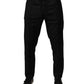 Black Wool Jogger Jogging Pants