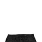 Black Cotton Stretch Skinny Men Denim Jeans