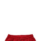 Red Cotton Jogger Jogging Pants