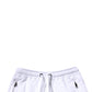 White Cotton Logo Jogger Pants