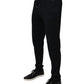 Black Cotton Jogger Jogging Pants
