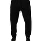 Black Cotton Jogger Jogging Pants