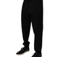 Black Cotton Jogger Jogging Pants