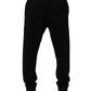Black Cotton Jogger Jogging Pants