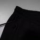 Black Cotton Jogger Jogging Pants