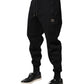 Black Modal Jogger Jogging Pants