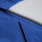 Blue Cotton Jogger Mid Waist Pants