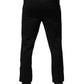 Black Logo Monogram Jogger Sweatpants Pants