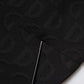 Black Logo Monogram Jogger Sweatpants Pants