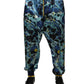 Multicolor Marble Print Jogger Men Sweatpants Pants