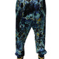 Multicolor Marble Print Jogger Men Sweatpants Pants