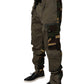 Multicolor Patchwork Camouflage Cargo Pants