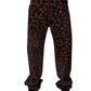 Black Cherry Cotton Straight Men Denim Jeans