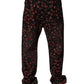 Black Cherry Cotton Straight Men Denim Jeans