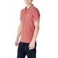 Red Cotton Polo Shirt