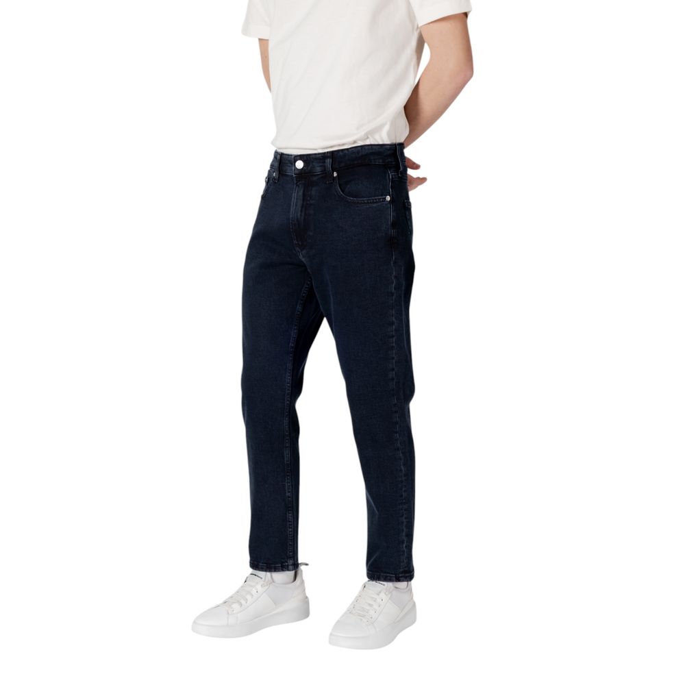 Blue Cotton Jeans & Pant