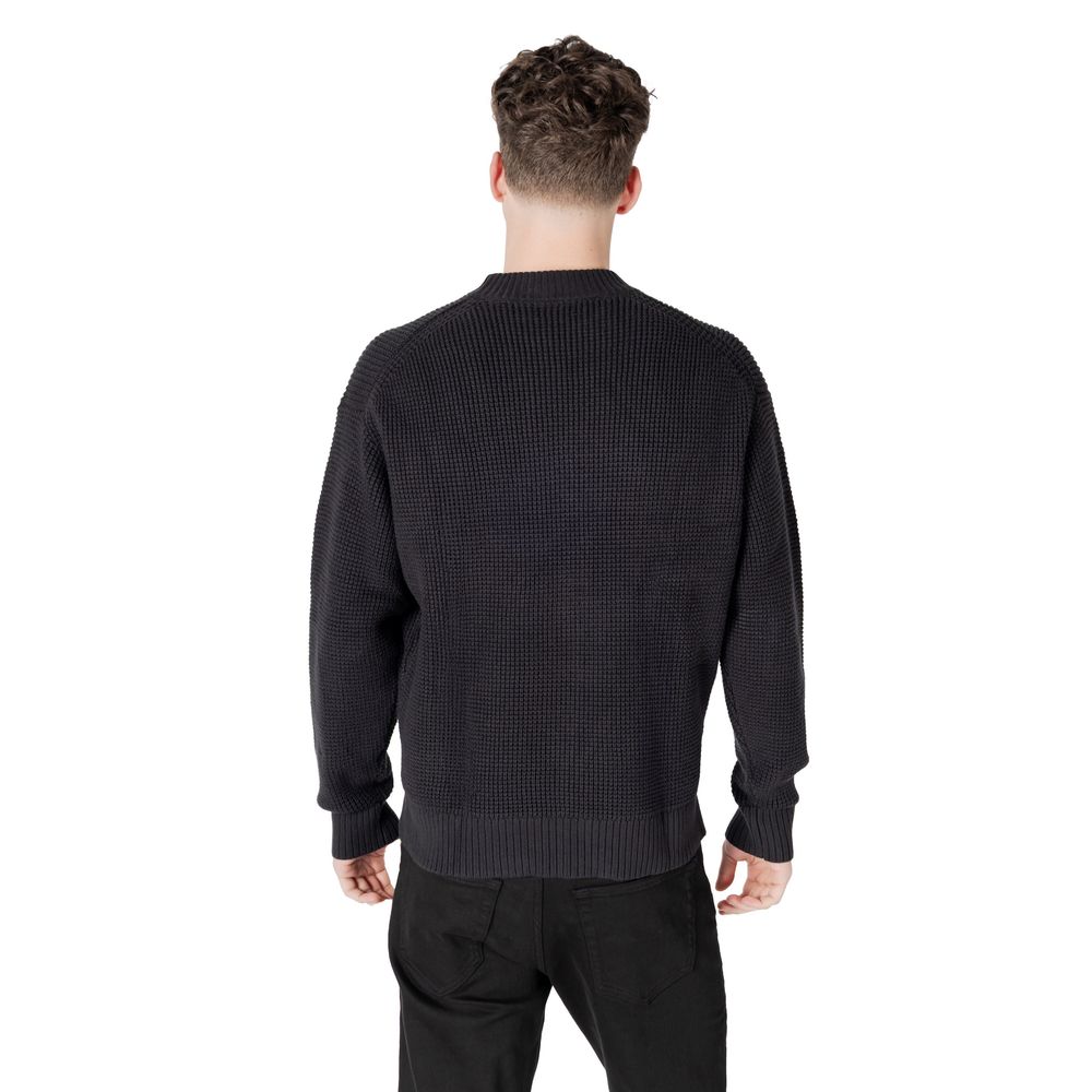 Black Organic Cotton Sweater