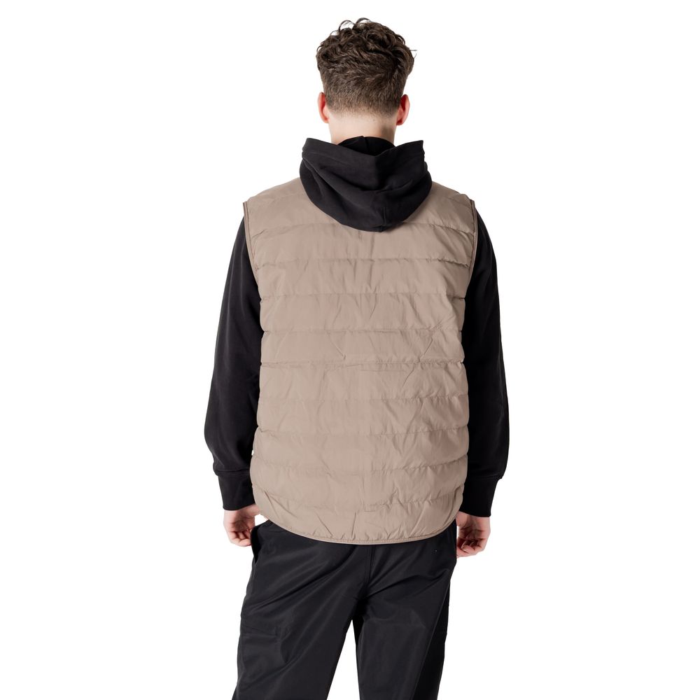 Beige Polyamide Riciclata Jacket