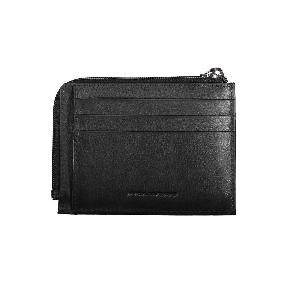 Black Leather Men Wallet