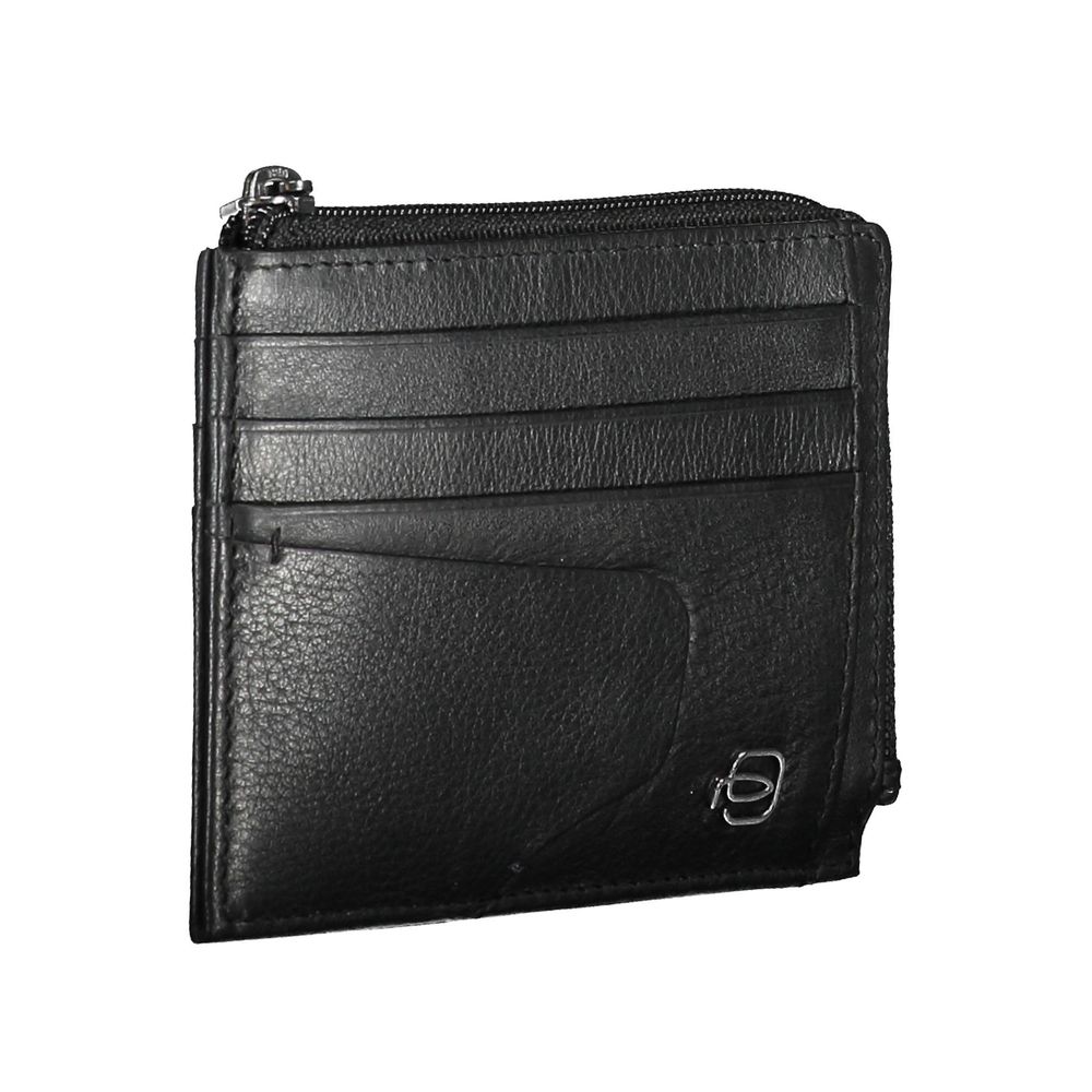 Black Leather Men Wallet