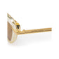 Beige Acetate Sunglasses