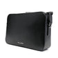 Black Calfskin Shoulder Bag