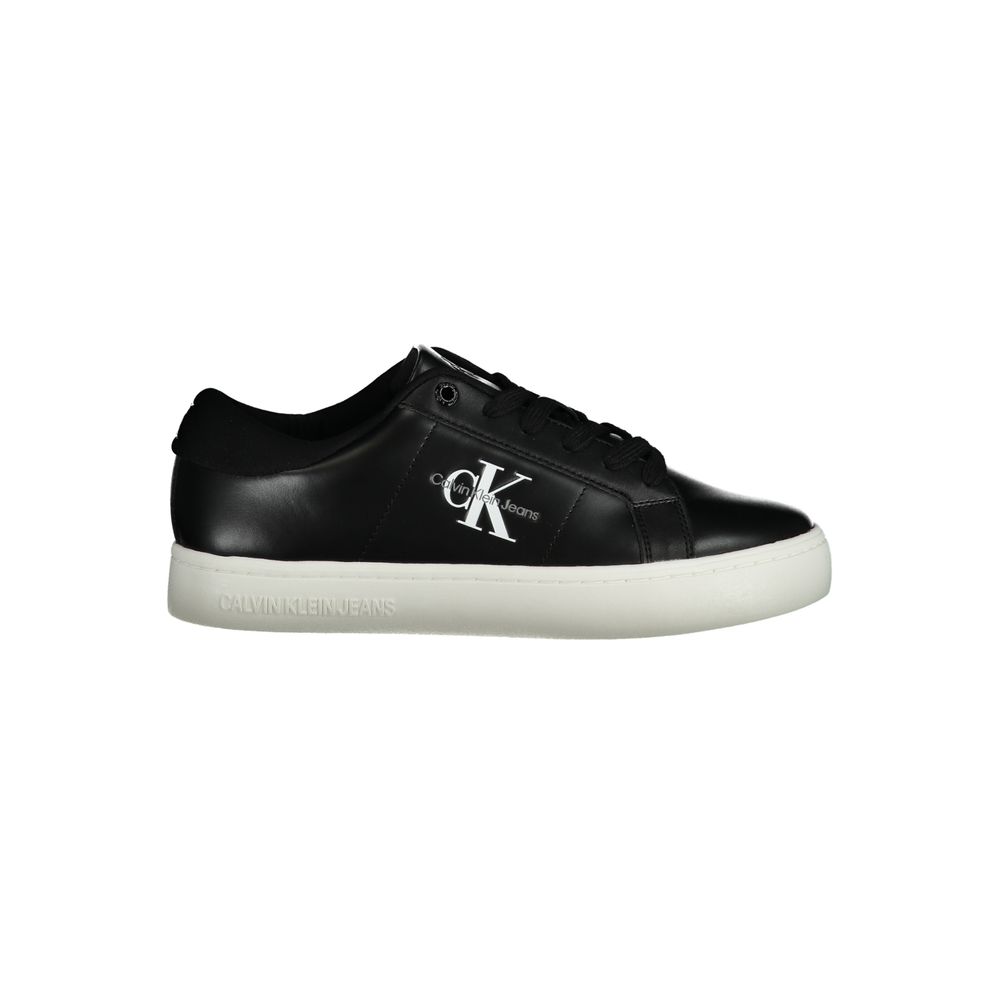 Black Polyethylene Women Sneaker