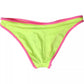 Yellow Pink Nylon Swimwear Bottom Beachwear Bikini