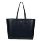 Medium Grainy Leather Black Tote Bag Purse
