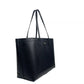 Medium Grainy Leather Black Tote Bag Purse