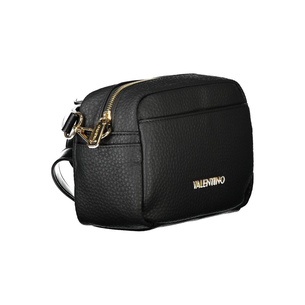 Black Polyethylene Women Handbag