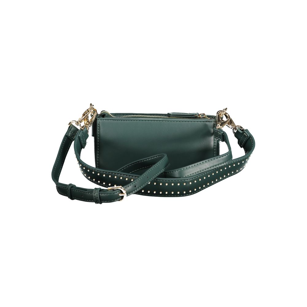 Green Polyethylene Women Handbag