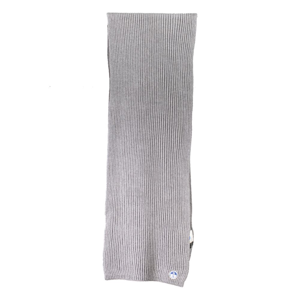 Gray Cotton Scarf