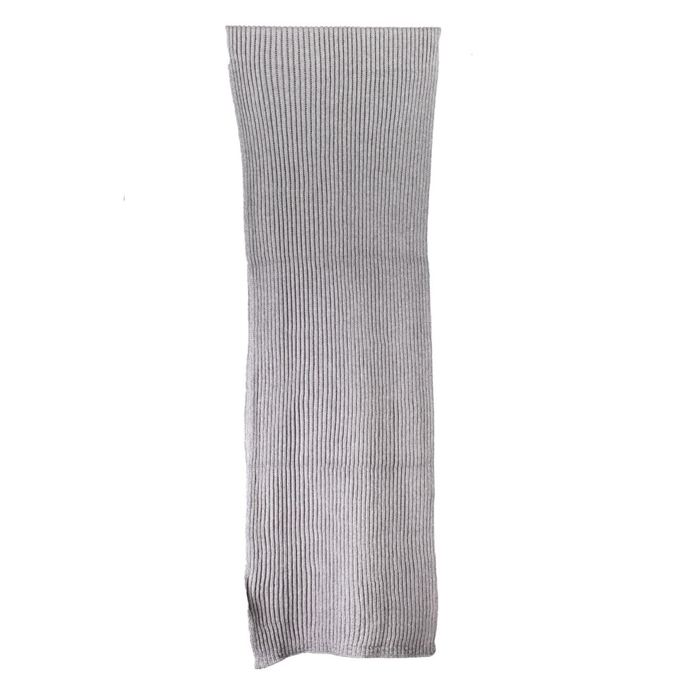 Gray Cotton Scarf