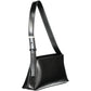 Black Polyester Women Handbag