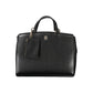 Black Polyethylene Women Handbag