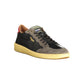 Black Leather Men Sneaker