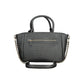 Black Polyethylene Women Handbag