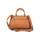 Brown Polyethylene Women Handbag