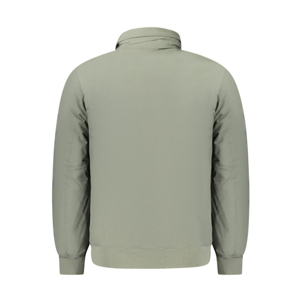 Green Polyamide Men Jacket