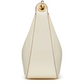 Ivory Leather Mini Hobo Vlogo Shoulder Bag