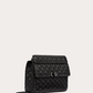Black Nappa Leather Medium Rockstudt Spike Bag