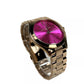 Slim Runway Rose Gold Stainless Steel Watch MK3436