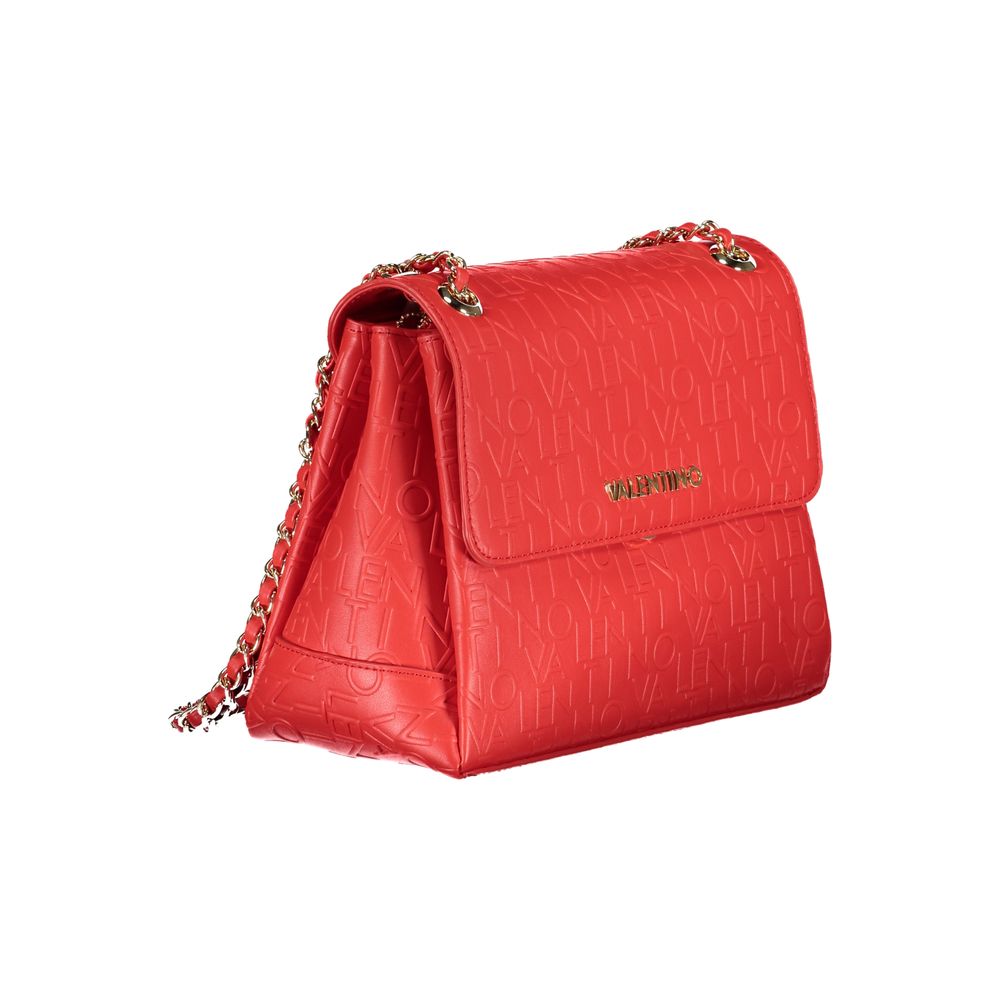 Red Polyethylene Handbag