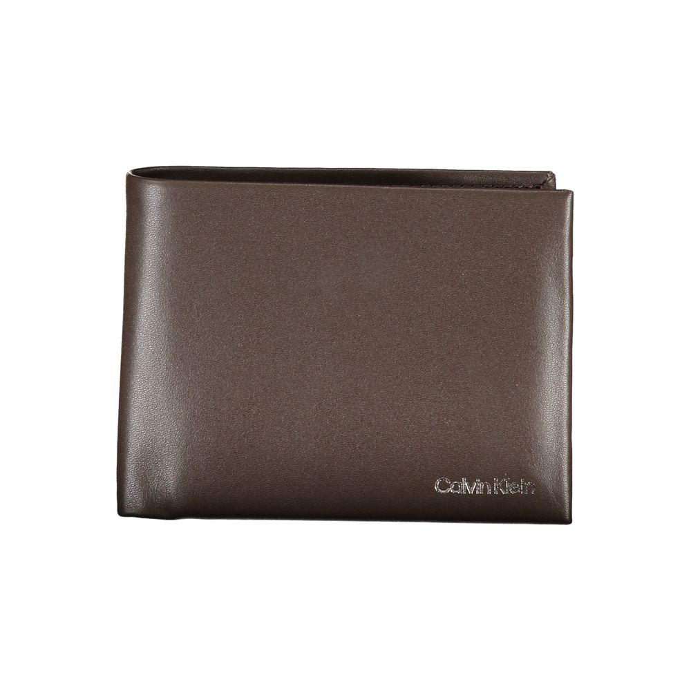 Elegant Leather Two-Compartment Wallet