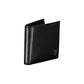 Sleek Leather Bifold Wallet with Coin Purse