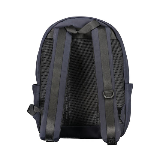 Blue Polyester Backpack