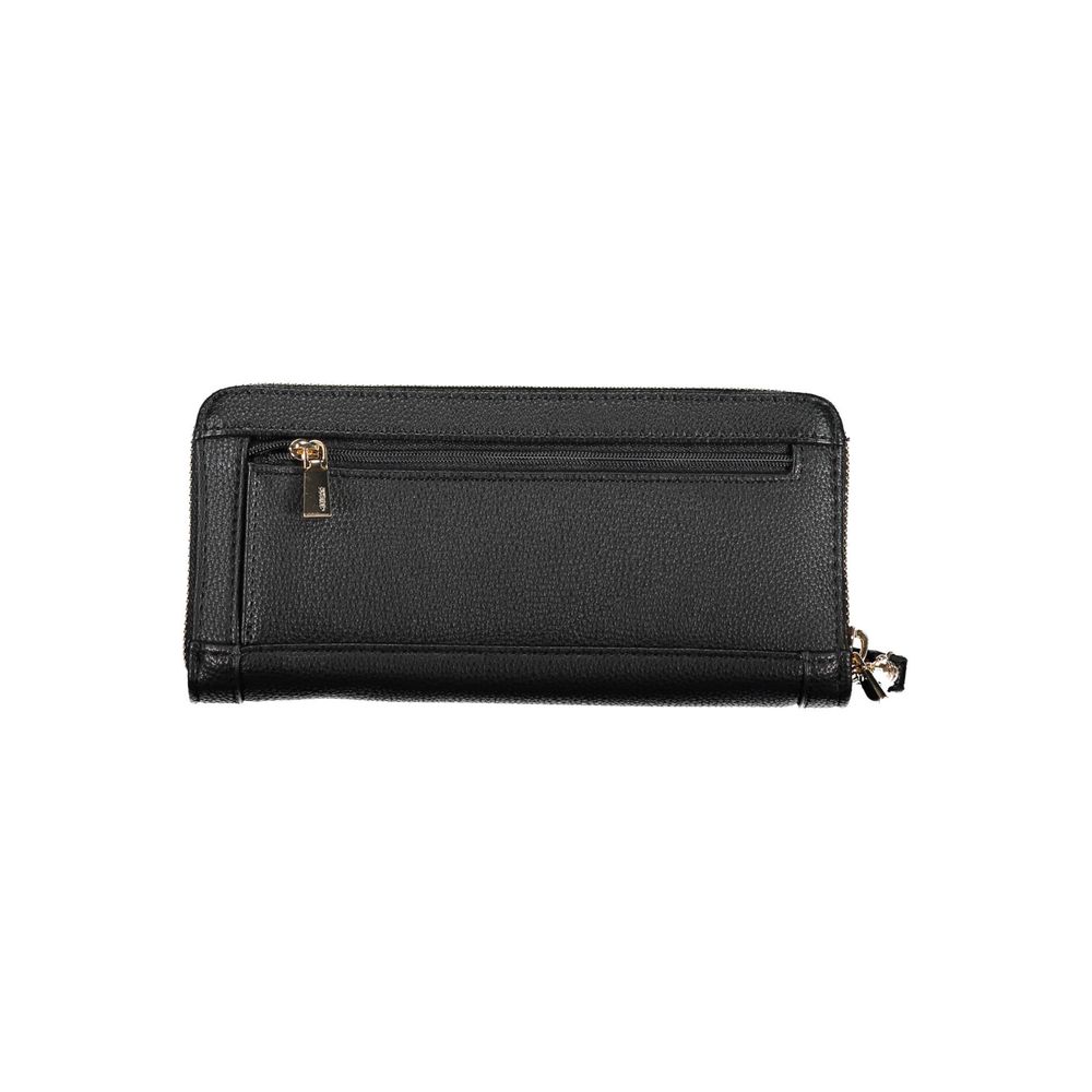 Black Polyethylene Women Wallet