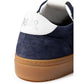 Blue Leather Sneaker